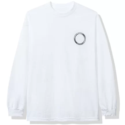 Anti Social Social Club Trofeo Long Sleeve white Tshirt